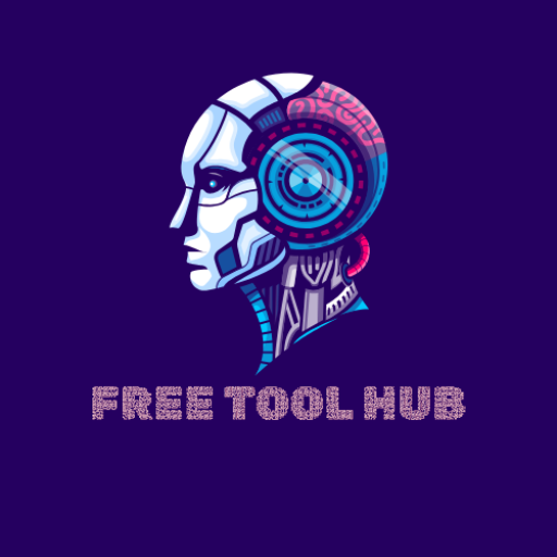 Futuristic robot head icon representing Free Tool Hub.